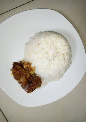 A picture of Abakiliki rice (local rice).