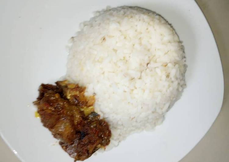 Easiest Way to Prepare Perfect Abakiliki rice (local rice) This is A Recipe That Has Been Tested  From Homemade !!