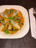 Arroz amarillo con mariscos