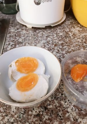 Hình của món Trứng vịt muối.