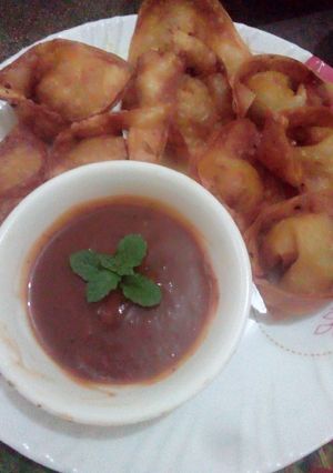 A picture of Wontons.