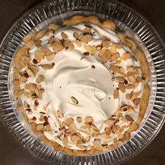 A picture of Black Bottom Banana Cream Pie.