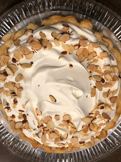 A picture of Black Bottom Banana Cream Pie.