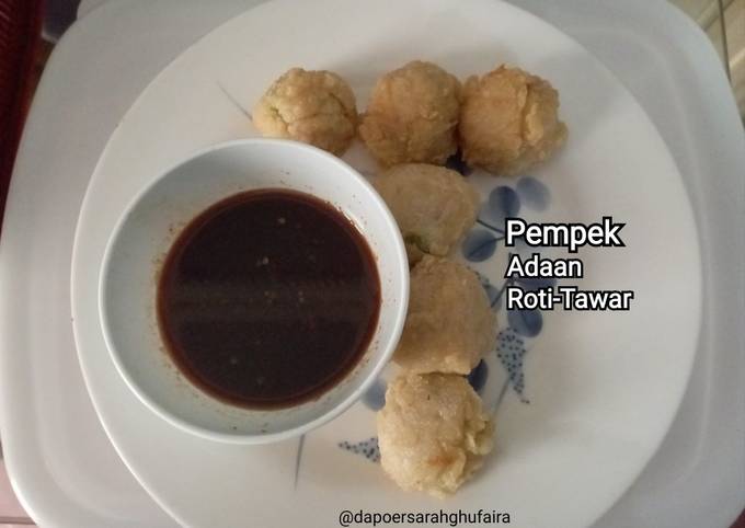 Resep Pempek Adaan Roti-Tawar Anti Gagal