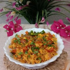 A picture of Paneer bhurji.