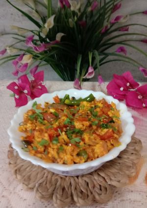 A picture of Paneer bhurji.