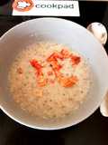 My Porridge with desicated Coconut & Chia Seeds 😗