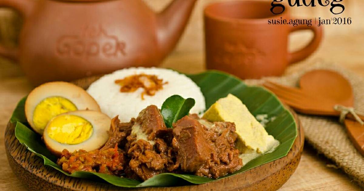 Resep Gudeg And Opor Tahu Telur Praktis Oleh Susi Agung Cookpad