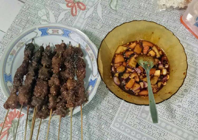 Sate maranggi rumahan #KitaBerbagi