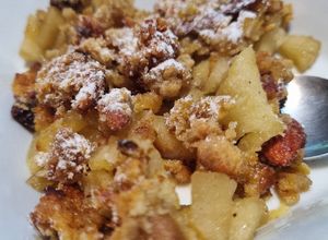 Una foto de APPLE CRUMBLE SALUDABLE ❤️