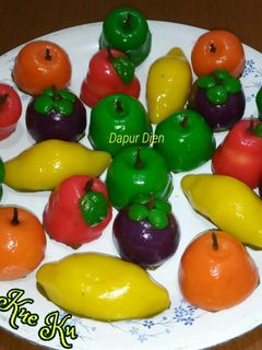 Foto resep Kue Ku bentuk Buah