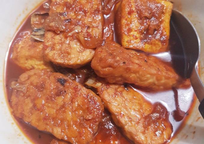 Tahu Tempe Semur Kecap