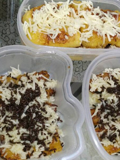 Foto resep pisang bakar coklat keju