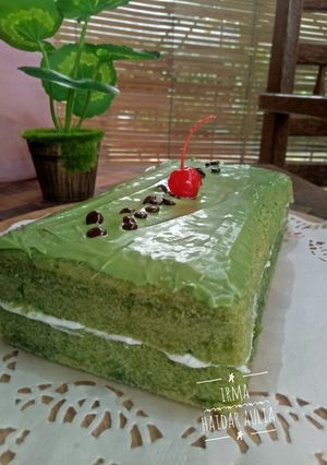 Foto resep Brownis greentea