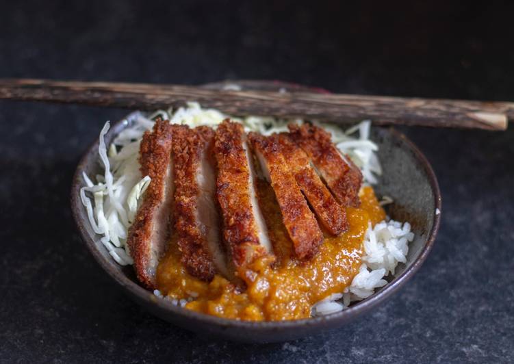 Japanese pork katsu curry 