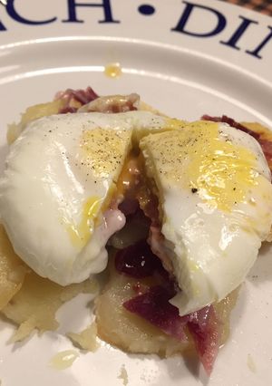 Foto principal de Huevos estrellados-poché