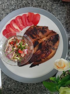 Foto resep Ikan Bakar Nila Pedas Manis pakai Happycall