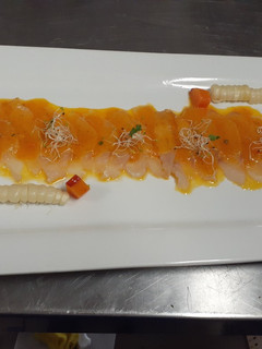 Una foto de Tiradito de pescado