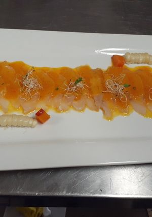 Una foto de Tiradito de pescado