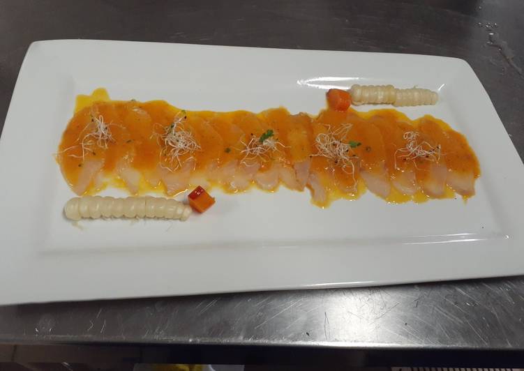 Tiradito de pescado