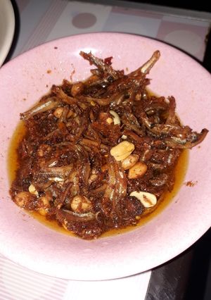 Foto resep Teri Kacang Pedas Simple