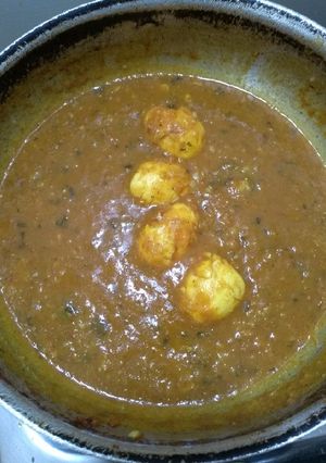 A picture of Anda curry.