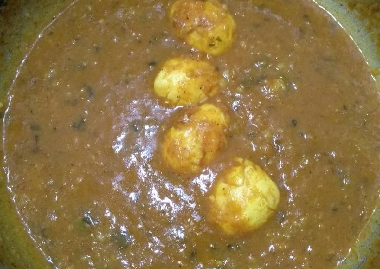 Recipe of Super Quick Homemade Anda curry