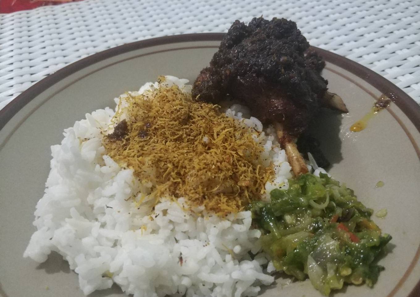 Nasi Bebek Hitam Madura