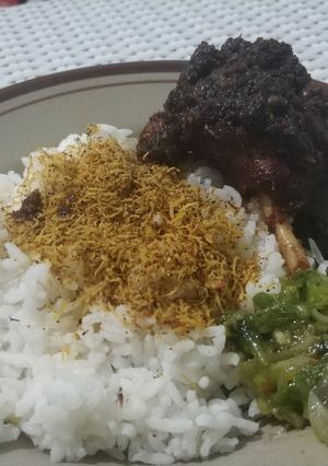 Foto resep Nasi Bebek Hitam Madura
