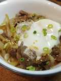 Gyudon with Onsen Tamago
