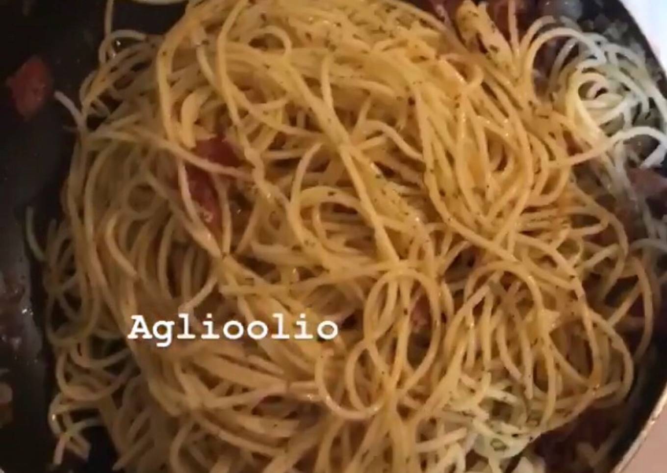 Spagetti Aglio olio anti gagal