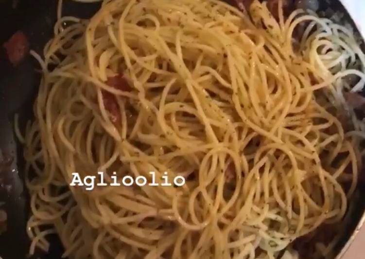 Spagetti Aglio olio anti gagal