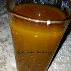 A picture of Mint tamarind juice.