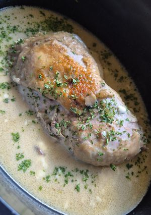 Une photo de Cuisse de dinde en cocotte 😀