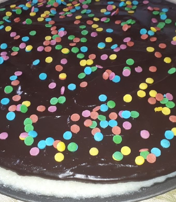 Kókuszos-grízes szelet (sütés nélkül) recept fotója