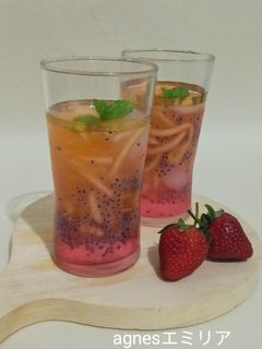 Foto resep Es Blewah Selasih