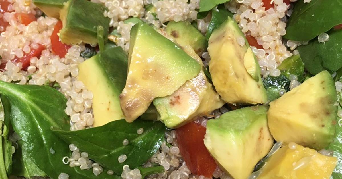 Spinach Quinoa Salad Recipe By Rae Cookpad