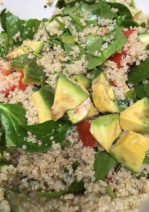 A picture of Spinach Quinoa Salad.