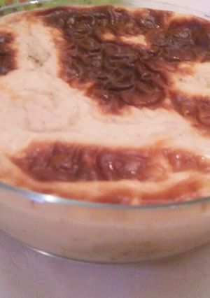 صورة لوصفة ڨراتا البطاطا المهروسة بالبيشامال