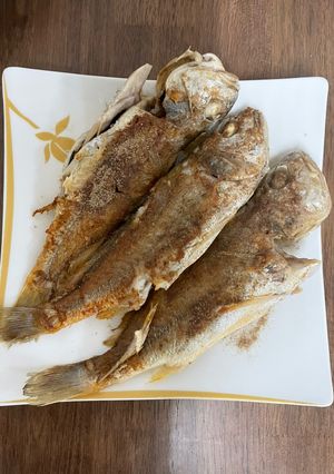 香煎醋溜黃姑魚 的食譜成品照片