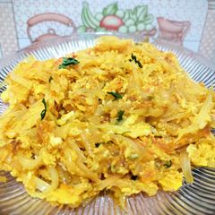 A picture of Onion omelet.