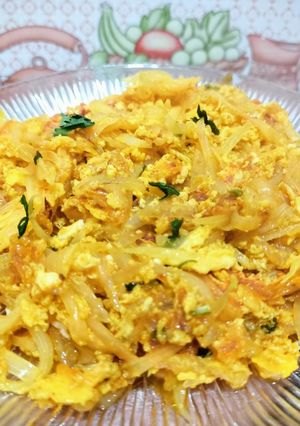 A picture of Onion omelet.