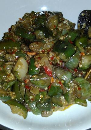 Foto resep Oseng Terong hijau