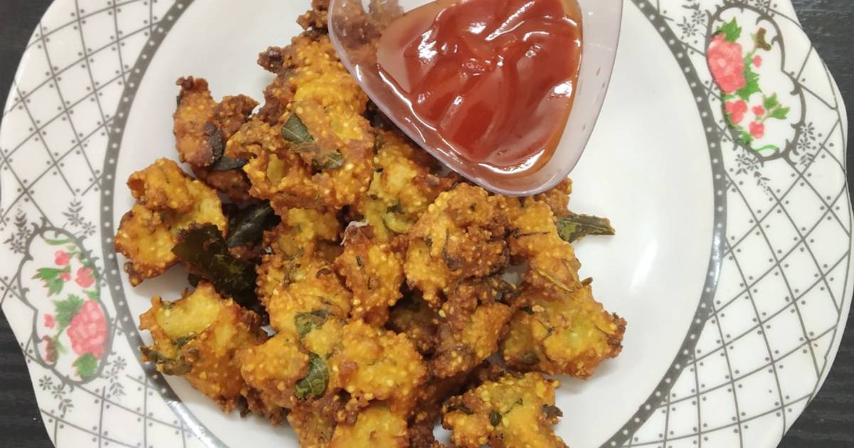 Crispy Corn Rava Pakoda Recipe | Best Evening Snack Recipe by Rizu's Recipes - Cookpad