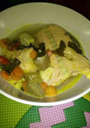 Foto resep Sup Salmon Segar
