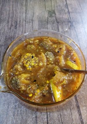 عکسی از دستور ترشی مخلوط (اضافه مانده ازسبزیجات غذای شکم پر)