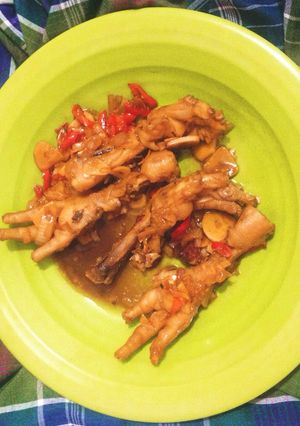 Foto resep Gongso Ceker #cookfordummybyMeg