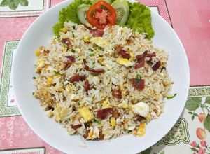 Foto resep Nasi Goreng Bacon