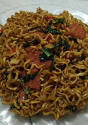 Foto resep Mie Goreng Sosis Sedapp