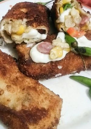 Foto resep Risoles ayam keju